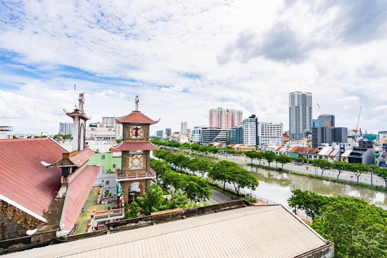 Chau Apartments - Infinity Pool- Ben Thanh Ho-Chi-Minh-Stadt Exterior foto