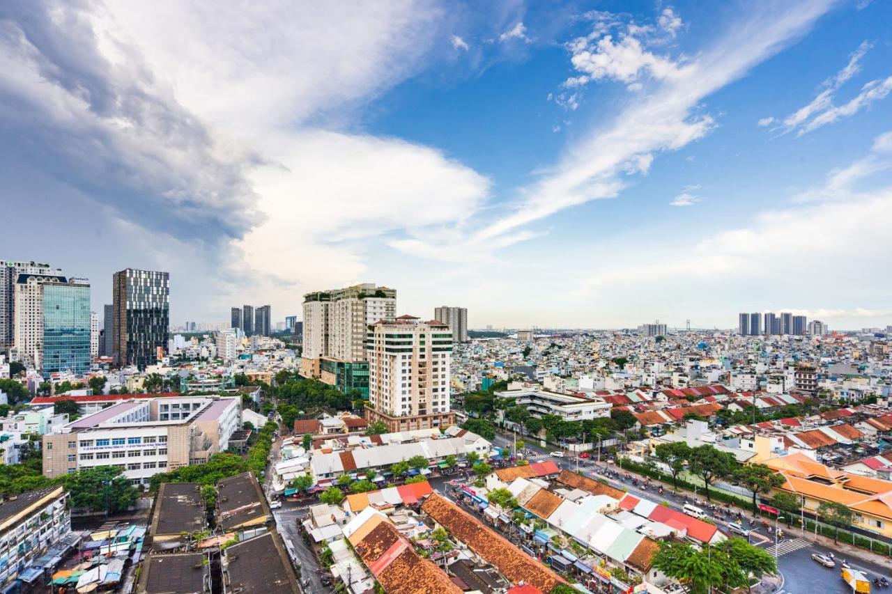 Chau Apartments - Infinity Pool- Ben Thanh Ho-Chi-Minh-Stadt Exterior foto