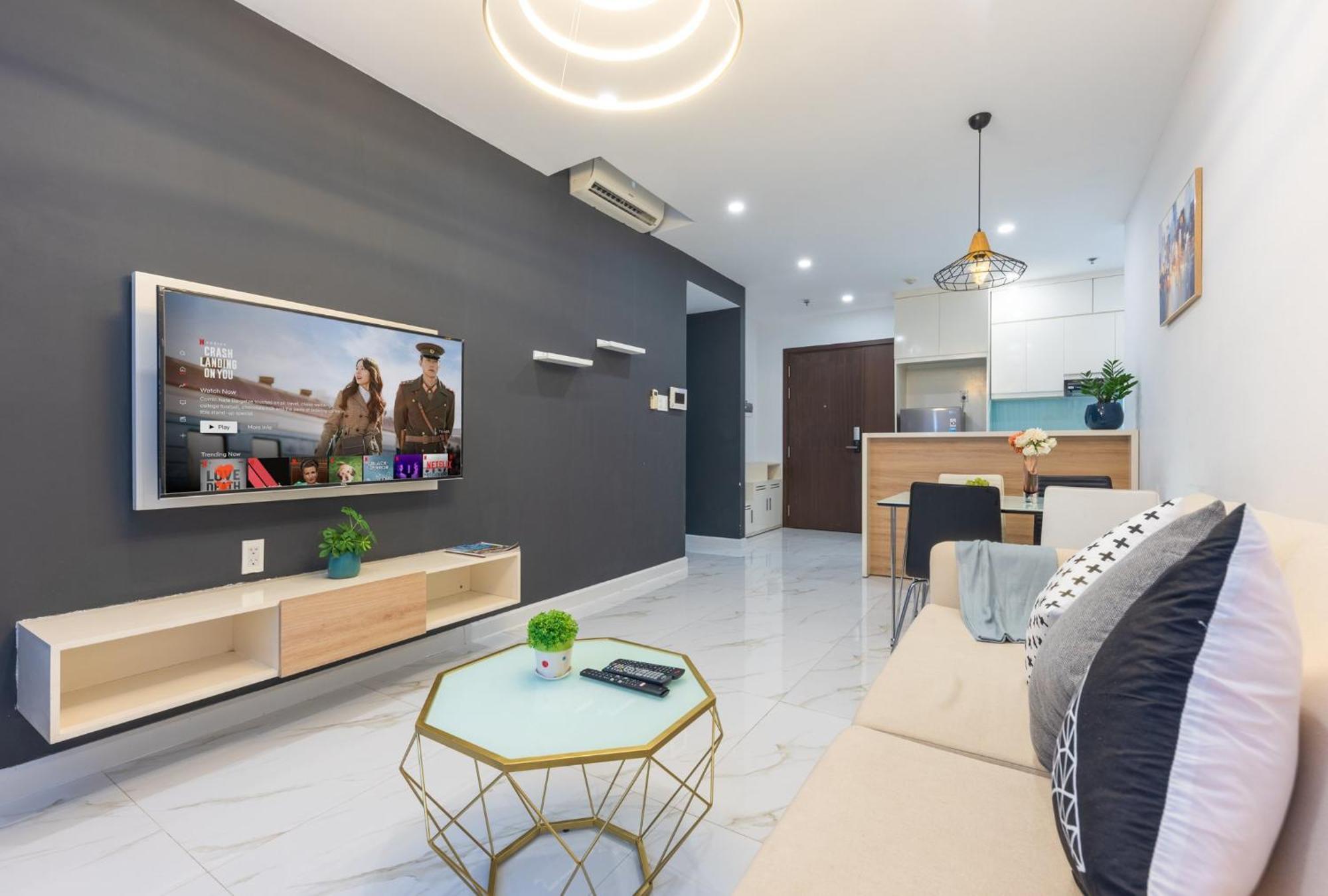 Chau Apartments - Infinity Pool- Ben Thanh Ho-Chi-Minh-Stadt Exterior foto