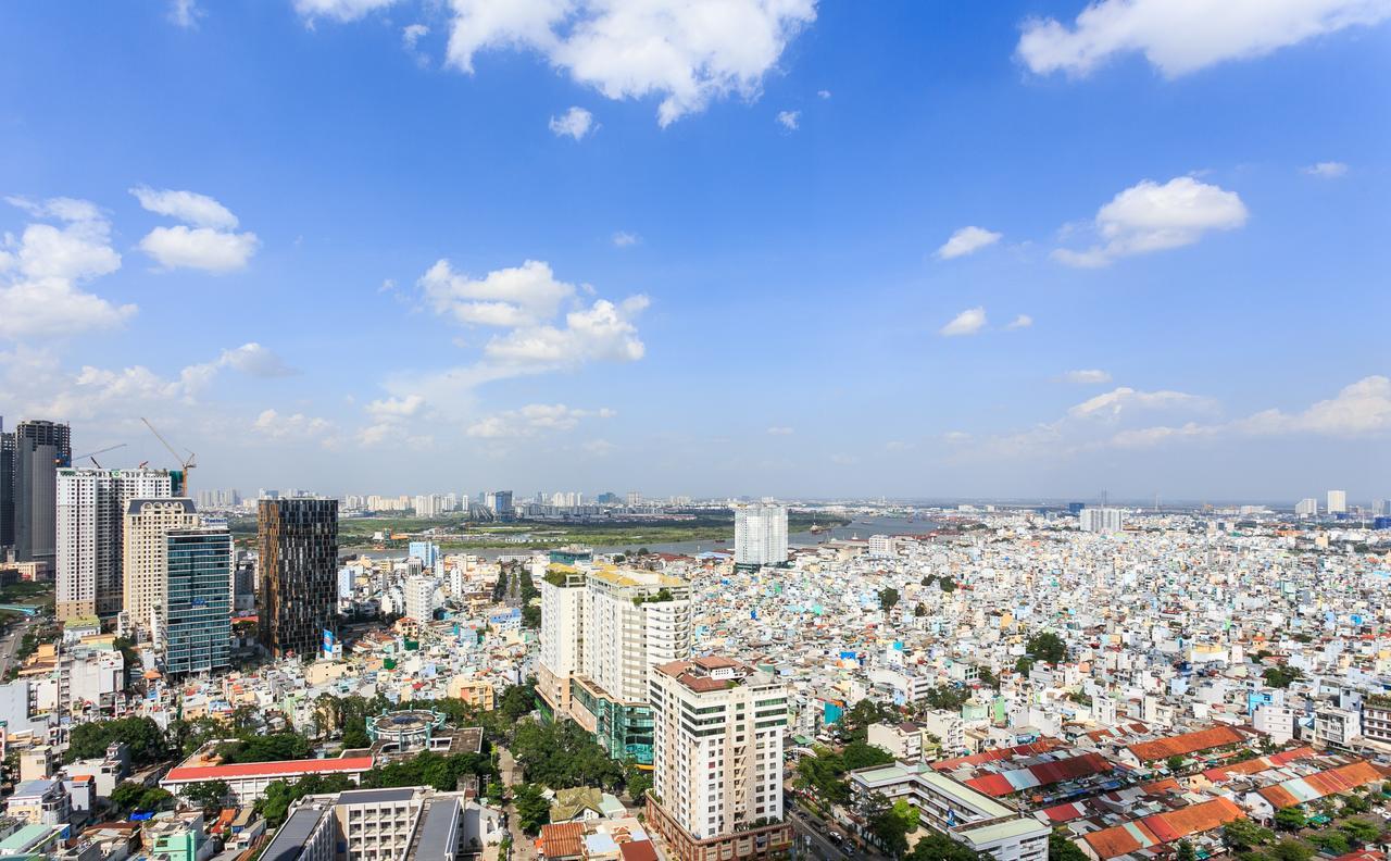 Chau Apartments - Infinity Pool- Ben Thanh Ho-Chi-Minh-Stadt Exterior foto